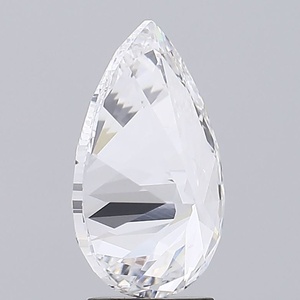 เพชรทรงลูกแพร์เพาะเลี้ยงในห้องปฏิบัติการ คุณภาพ EX-VG สี D-E ความสะอาด VVS-VS  แบบ CVD รับรองโดย IGI น้ำหนัก 12.20 กะรัต สำหรับทำเครื่องประดับต่างหู - Product Image 3