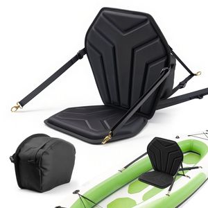 1 Pezzo Sedile per Kayak Spesso 2,5 cm per Stand-Up Paddleboarding, Sedile Universale per Paddle Board con Supporto Schienale e Cuscino Imbottito Morbido Esagonale - Product Image 1