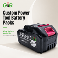 Batterie lithium sans entretien, d'origine OEM, 18V 21V 1500mAh-12000mAh, pour outil électrique sans fil, pulvérisateur de peinture sans fil