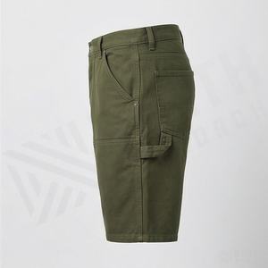 Pantalones Cortos de Mezclilla Vintage Personalizados para Hombre, de Pierna Recta, con Doble Rodilla, Pedrería, Estilo Cargo, Casuales y a la Moda - Product Image 3