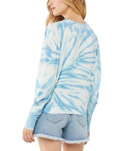 Venta al por mayor de moda callejera para mujer, sudadera lisa, jersey de cuello redondo de gran tamaño, estilo informal para invierno - Product Image 3