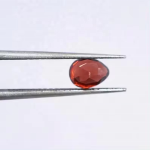 8มม. 12มม. โกเมนแดงโมแซมเบียธรรมชาติตัดลูกแพร์อัญมณีหลวมเครื่องประดับโกเมนขัดสูงจากซัพพลายเออร์ที่ได้รับการตรวจสอบ - Product Image 2