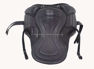 Venta al por mayor de monturas de caballo hechas a mano en cuero suave de alta calidad Freemax acolchado para la comodidad disponible colores negro marrón chocolate - Product Image 5
