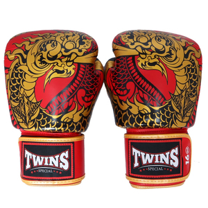 Gants de boxe sur mesure Twin Sanda, qualité supérieure, cuir synthétique, couleur personnalisée, imperméables, sangle réglable - Product Image 5