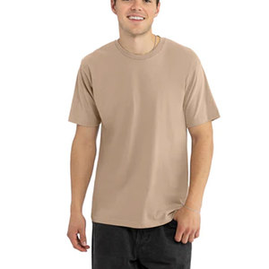 Camiseta Unisex Next Level Apparel de Peso Pesado, Talla Grande, Color Bronceado, 100% Algodón Peinado, Estilo Jersey, G1301/G1301GD - Product Image 1