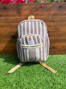 กระเป๋าแล็ปท็อปดีไซน์ใหม่จากป่าน กระเป๋าเป้สะพายหลังที่ยั่งยืน ผลิตภัณฑ์ใหม่ ทำจากผ้าปอกระเจาผสมผ้าฝ้าย ใช้ได้ทั้งชายและหญิง กระเป๋าเป้สะพายหลังอเนกประสงค์สำหรับการเดินทาง - Product Image 4