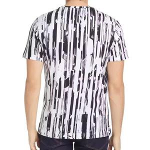 Camiseta Deportiva para Hombre, con Rayas Frontales, Sublimación Personalizada, 100% Algodón y Spandex, Transpirable, de Secado Rápido, Venta al Por Mayor, Fabricante OEM ODM - Product Image 3