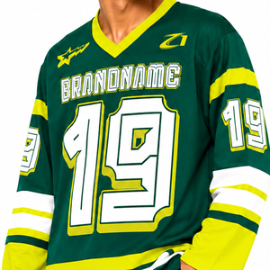 Maillot de football américain personnalisé à manches longues style streetwear sportif – Fabricant d'uniformes d'équipe haut de gamme par sublimation – Vêtements de sport USA - Product Image 5