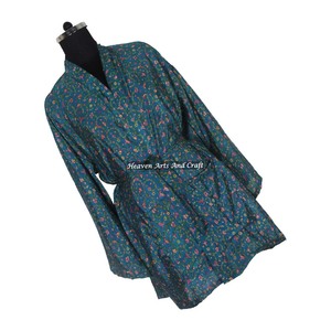 KS010 Bata de Dama de Honor para Mujer, Kimono Corto, Gran Venta, Lencería Sexy para Mujer, Bata de Dama de Honor de Seda, Kimono Corto para Mujer - Product Image 2