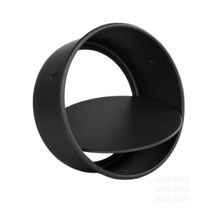 ATLAS STAR Moule à gâteau en alliage d'aluminium de 12 pouces, profond, à fond amovible, revêtement anodisé dur, compatible four, pour la pâtisserie - Product Image 1