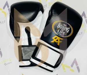 Guantes de Entrenamiento de Boxeo Último Modelo Sin Aros |   Dedo Completo |   Cierre de Gancho y Bucle |   Cuero Genuino |   Absorción de Humedad |   Tamaños de 8oz a 18oz - Product Image 5