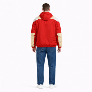 Custom Nylon Polyester Windbreaker Print Embroidered Logo <b>Patchwork</b> Lightweight Windcheater Vintage <b>Jackets</b> B2B men's <b>jackets</b> US - Product Image 2