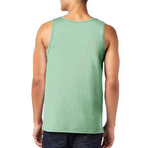 Camisetas Deportivas de Alta Calidad 2026, Camisetas de Gimnasio, Singlets de Culturismo, Chalecos de Gimnasio de Algodón y Fibra de Bambú, Camisetas de Entrenamiento para Hombre, Precio al por Mayor - Product Image 2