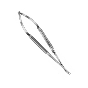 Tijeras Microquirúrgicas Manuales Premium Cuadradas 2026, Acero Inoxidable, Hojas Anguladas, Punta Curva, Alta Calidad - Product Image 2