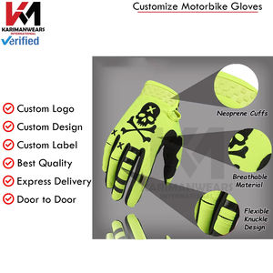 Guantes de Motocross MTB con Logotipo Personalizado OEM, Guantes Protectores de Dedos Completos con Nudillos Reforzados y Palma Absorbente de Impactos para Deportes Extremos - Product Image 6