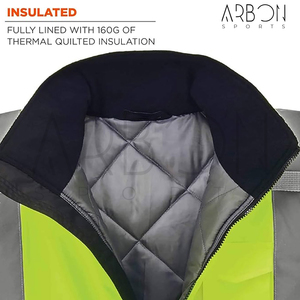 New Trendy Good Supplier With Own Logo Windproof Custom Waterproof High Visibility Reflective Safety <b>Jackets</b> For Wholesale Rate - Product Image 5