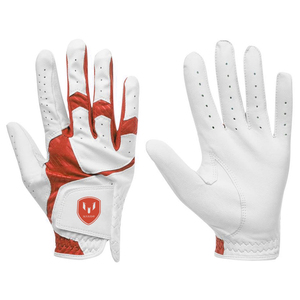 Guantes de golf de cuero Cabretta transpirables con logotipo personalizado, fabricación profesional, forro interior suave, MOQ bajo. - Product Image 1