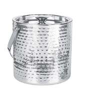 Support à bouteilles de vin en métal rustique avec poignées tête de cerf argentées, refroidisseur de fête, design durable, étanche, style côtier, résistant à la rouille