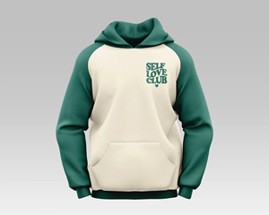 Sweat à capuche personnalisé en molleton de coton pour homme, avec poche kangourou, cordon de serrage, imprimé numérique, coupe oversize, épais, fabriqué au Vietnam - Product Image 6