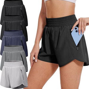 กางเกงออกกำลังกายประสิทธิภาพสูงสำหรับผู้หญิงพร้อมกระเป๋าซิปที่ปลอดภัย กางเกงวิ่งเอวยางยืดสำหรับยิมโยคะ - Product Image 4