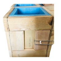 Caisses d'expédition en bois amovibles durables de haute qualité Logo personnalisé conçu petite caisse en bois directement au Vietnam