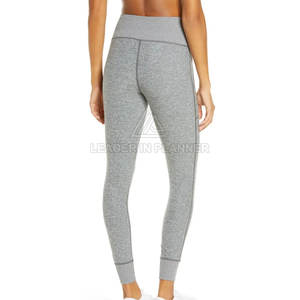 เลกกิ้งโยคะพิมพ์ลายโลโก้ตามสั่ง เอวยางยืด ขายตรงจากโรงงาน รับผลิตแบบ OEM สำหรับชุดออกกำลังกาย - Product Image 3