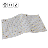 Panneau LED flexible rétroéclairé blanc pour vitrine de magasin, éclairage de fond pour présentoirs en pierre, panneau lumineux LED flexible