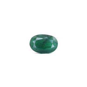 Certified Natural Emerald 2.5 Carat Oval Cut Loose Gemstone for Fine Jewelry - Product Image 1