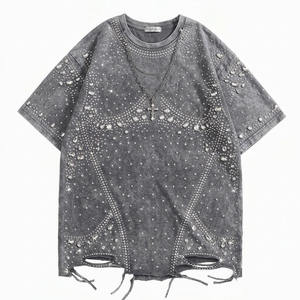 T-shirt de sport pour homme à prix d'usine avec logo personnalisé en gros, t-shirts de sport surdimensionnés pour homme au meilleur prix - Product Image 6