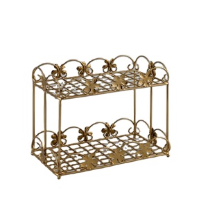 ที่วางโชว์ขนมหวานทรงสี่เหลี่ยมผืนผ้ารูปดอกไม้สำหรับงานแต่งงานที่บ้านโรงแรมร้านอาหารงานเลี้ยงวันเกิดอุปกรณ์ตกแต่งงานปาร์ตี้ - Product Image 1