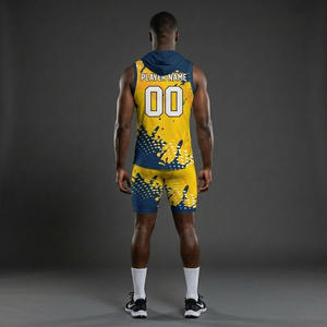 ชุดฟุตบอล 7V7 พิมพ์ลายตามสั่ง พร้อมชื่อและหมายเลข ชุดทีม โพลีเอสเตอร์ 100% แขนกุด ไซส์ใหญ่ ระบายอากาศได้ดี - Product Image 5