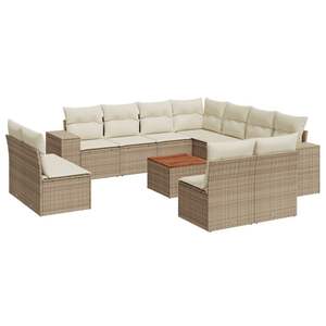 Set Divano da Giardino Beige - Product Image 2