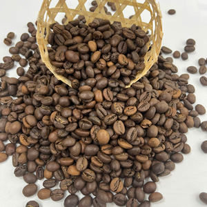 Granos de Café Robusta Tostado Premium de Vietnam, Alto Contenido de Cafeína, Sabor Intenso, Tueste Oscuro, para Espresso, Venta al por Mayor para Cafeterías - Product Image 1