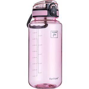 Bottiglia d'Acqua Trasparente da 32 oz in Tritan Senza BPA, Antigoccia, con Tappo Antipolvere, Riutilizzabile, per Uso in Palestra - Product Image 1
