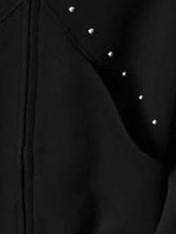 Sudaderas con Pedrería Estilo Bling para Hombre, Venta al Por Mayor, Color Personalizado, Cómodas y Transpirables, Sudadera con Cierre para Moda Urbana - Product Image 5