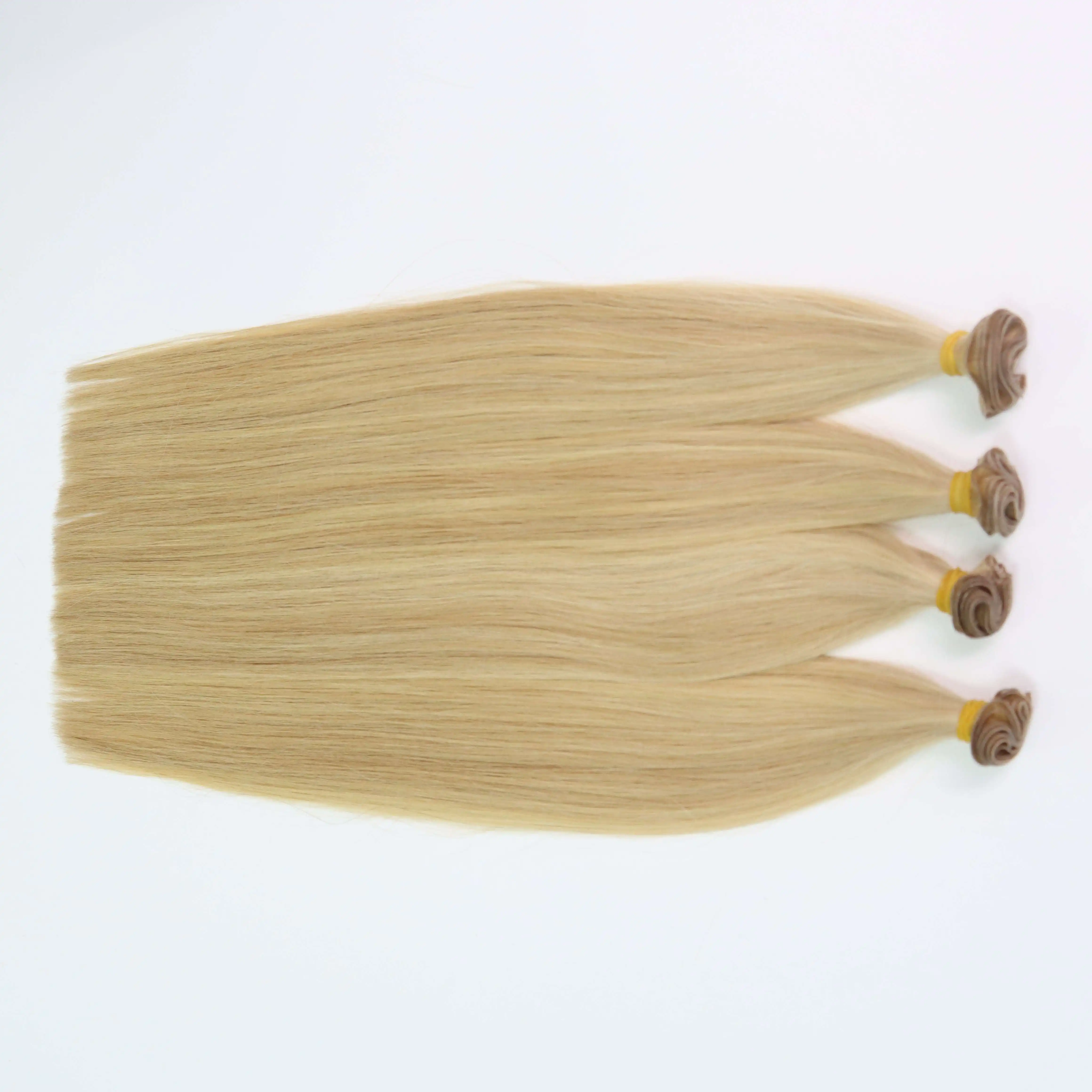 Vente en gros d'extensions de cheveux doublement étirées Extensions de cheveux humains vietnamiens Remy Hair Genius Weft Packs
