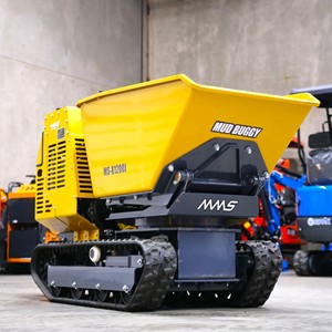 Mini-dumper chenillé haute performance, transporteur robuste à hydraulique puissante pour l'exploitation minière, la construction, l'aménagement paysager et l'agriculture - Product Image 1