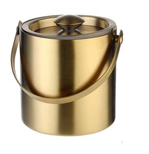 Seau à glace en métal au design le plus récent pour articles en argent faits à la main, articles pour la maison et le bar, seau à glace pour refroidir les boissons, en vente à prix abordable - Product Image 1