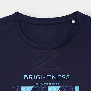 T-shirt DTF pour homme à manches courtes en coton, haut décontracté avec impression directe sur film, motif imprimé, vêtement décontracté - Product Image 5