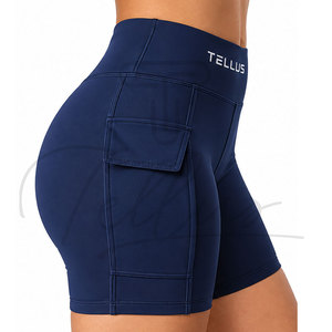 Shorts de Compresión Deportivos para Mujer, Cintura Alta, Levanta Glúteos, para Fitness, Gimnasio, Running, Yoga - Product Image 3