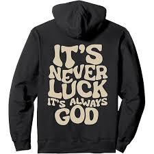 Men's Retro Typography Faith Hoodie | Inspirational Religious Quote <b>Fleece</b> Pullover | Heavyweight <b>Black</b> Gospel Streetwear - Product Image 3