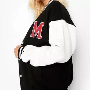 Venta al por mayor al aire libre chaqueta de moda de los hombres logotipo personalizado béisbol carta Universidad hombre Letterman chaquetas de talla grande - Product Image 3