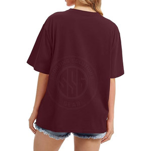 เสื้อยืดผู้หญิงไซส์ใหญ่ ราคาโรงงาน ผ้าฝ้าย ทรงหลวม แขนสั้น สไตล์ลำลอง สำหรับใส่เที่ยวและใช้ในชีวิตประจำวัน - Product Image 3