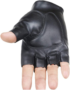 Gants en cuir de mouton marron unisexe de haute qualité pour l'hiver, la conduite automobile, la moto, la protection des mains, l'extérieur, prix abordable - Product Image 2