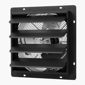 Ventilatore di Scarico a Parete da 14 Pollici con Controllo Intelligente della Temperatura a Velocità Variabile EC, 2000 CFM per Ventilazione di Hotel e Soffitte - Product Image 6