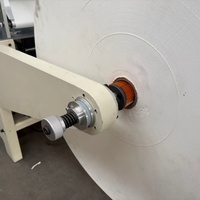 Maquinaria Profesional para la Fabricación de Papel para Servilletas, Control PLC, Corte y Rebobinado de Papel, Alta Capacidad 1 Tonelada/Día, Bomba Incluida