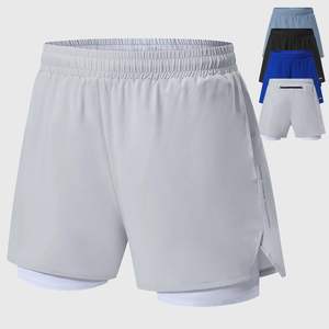 Pantalones Cortos Deportivos para Hombre, Diseño de Malla Transpirable, Venta al Por Mayor de Fábrica en Pakistán, Patrón Sólido, con Bolsillos, Ropa Casual de Calle - Product Image 5