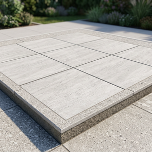 600x600x20mm Core Stone Ash Porcelain Outdoor Pavers R11 Heavy Duty Commercial Driveway Flooring Ceramic <b>Tiles</b> - Product Image 2