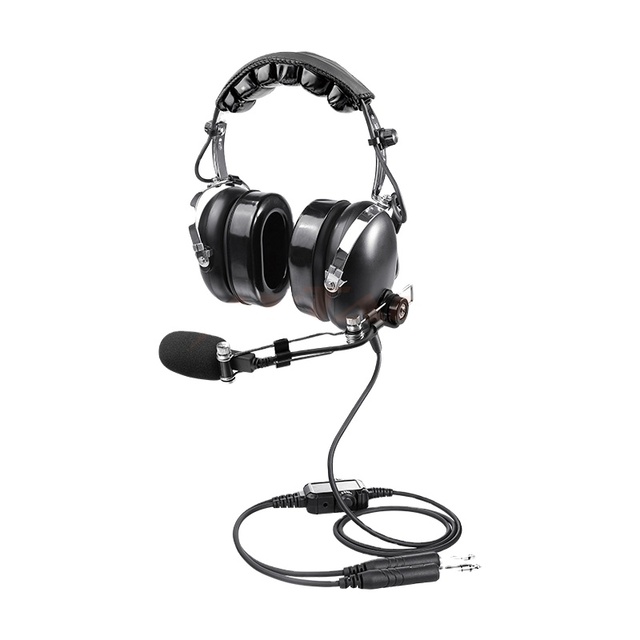 PH-100M Passive Noise Cancelling 23 DB Pilot Headphones with Adjustable Volume Specialized Headsets