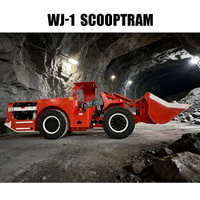 Scooptram articulé robuste de 1 m³ pour l'exploitation minière souterraine (LHD)